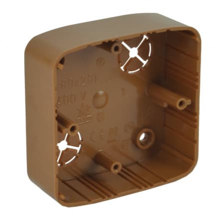 Kopos Коробка распределительная LK 80X28 T (I2) 80х80х28 мм дуб LK 80X28 T_I2
