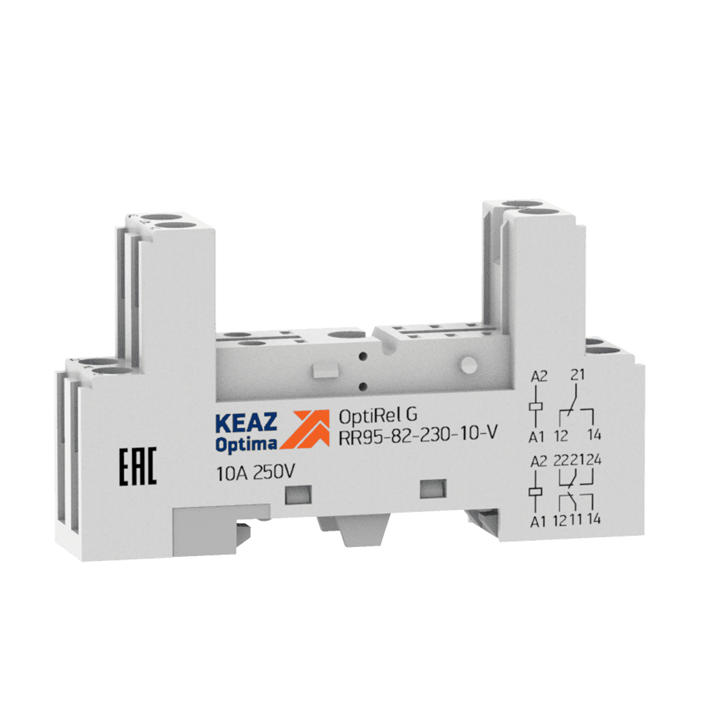 КЭАЗ Розетка для реле OptiRel G RR95-82-230-10-V