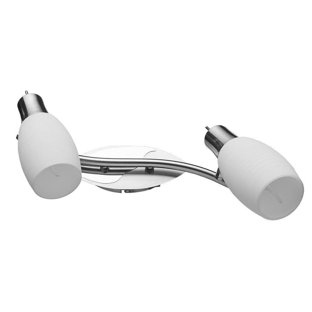 Arte Lamp Volare Серебро/Белый Спот 2x40W 2xE14 A4590AP-2SS — миниатюра 1