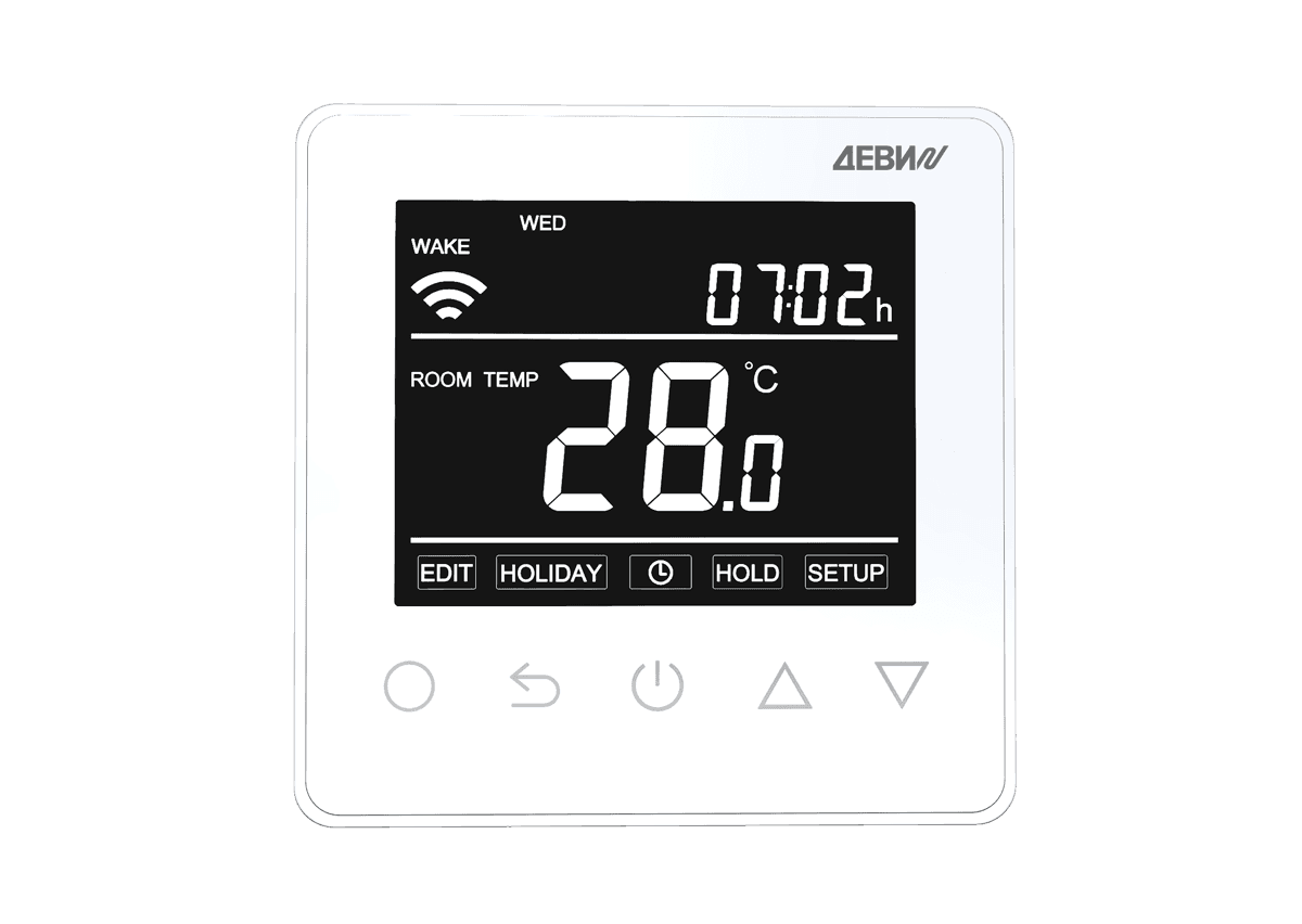 Devi Терморегулятор Prime c Wi-Fi, с комбинацией датчиков, белый, 16А 140F1141R