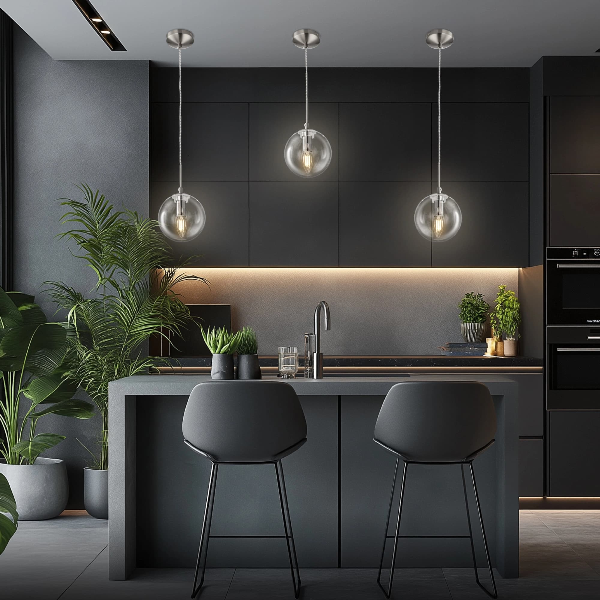 Citilux CL102011 Томми Хром Мат. Светильник подвесной — миниатюра 5