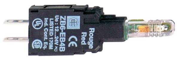 SE Светосигнальный модуль, синий, LED 230В, фастон ZB6EM6B — миниатюра 1