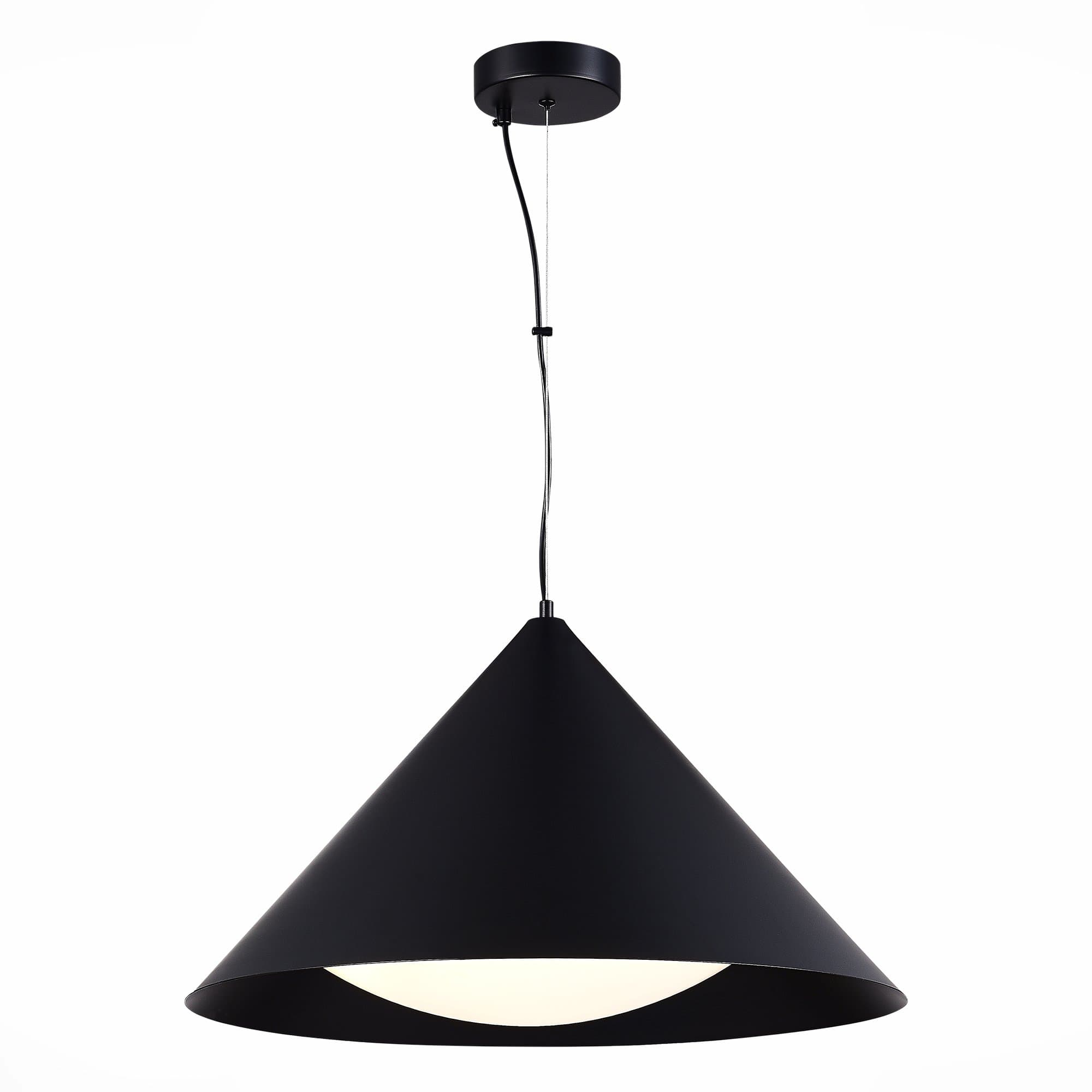 ST LUCE SL6501.423.01 Светильник подвесной Черный/Черный LED 1*25W 3000K
