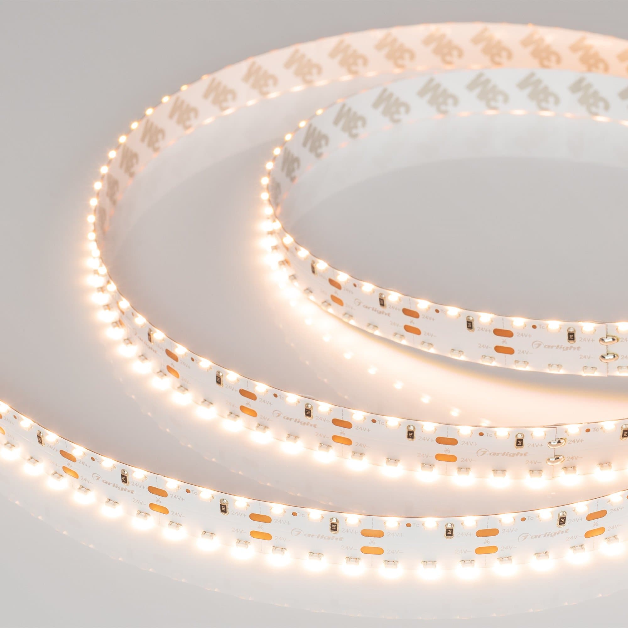 Arlight Светодиодная лента RS 2-5000 24V Warm2700 2x2 15mm (3014, 240 LED/m, LUX) (19.2 Вт/м, IP20) 024472 — миниатюра 2