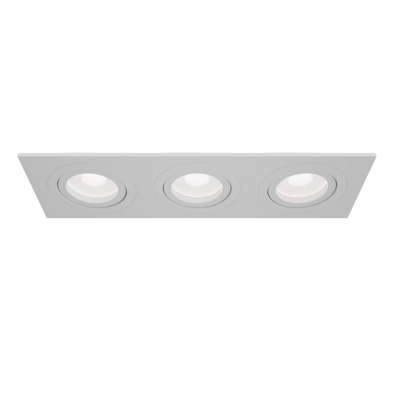 Maytoni Technical Atom Белый Встраиваемый светильник GU10 50W DL024-2-03W — миниатюра 10
