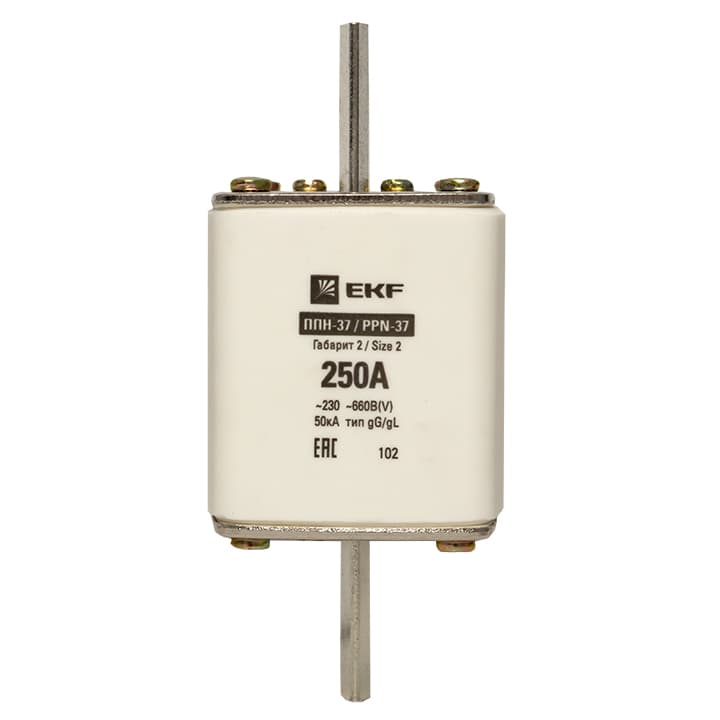 EKF PROxima Плавкая вставка ППН-37 400/250А габарит 2 — миниатюра 7