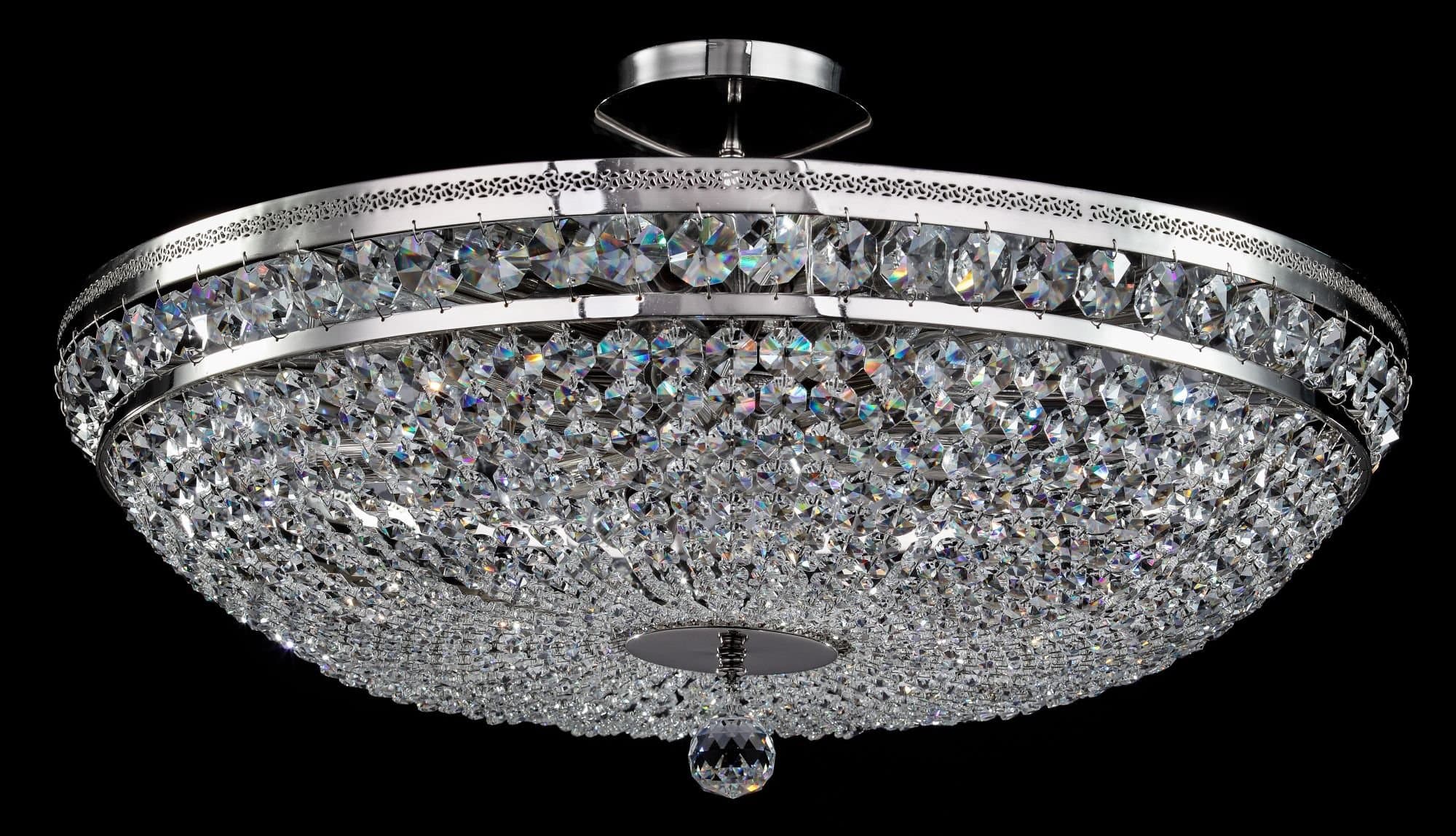 Maytoni Royal Classic Ottilia Никель Люстра 12xE14 60W DIA700-CL-12-N — миниатюра 3