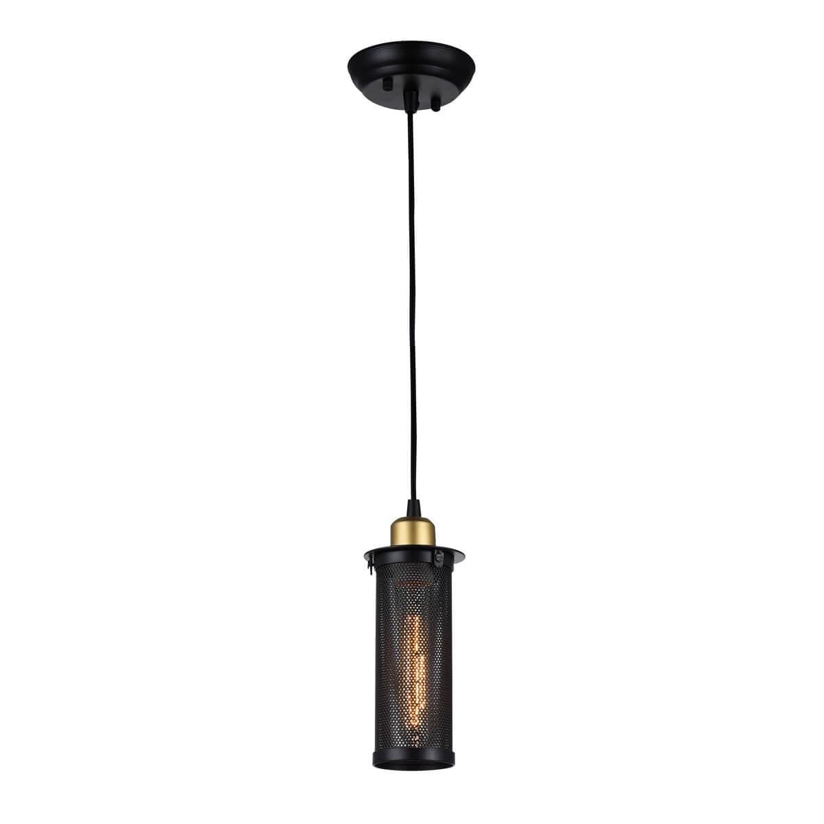Favourite Strainer Бронза/Черная Люстра 1*E27*60W 1788-1P