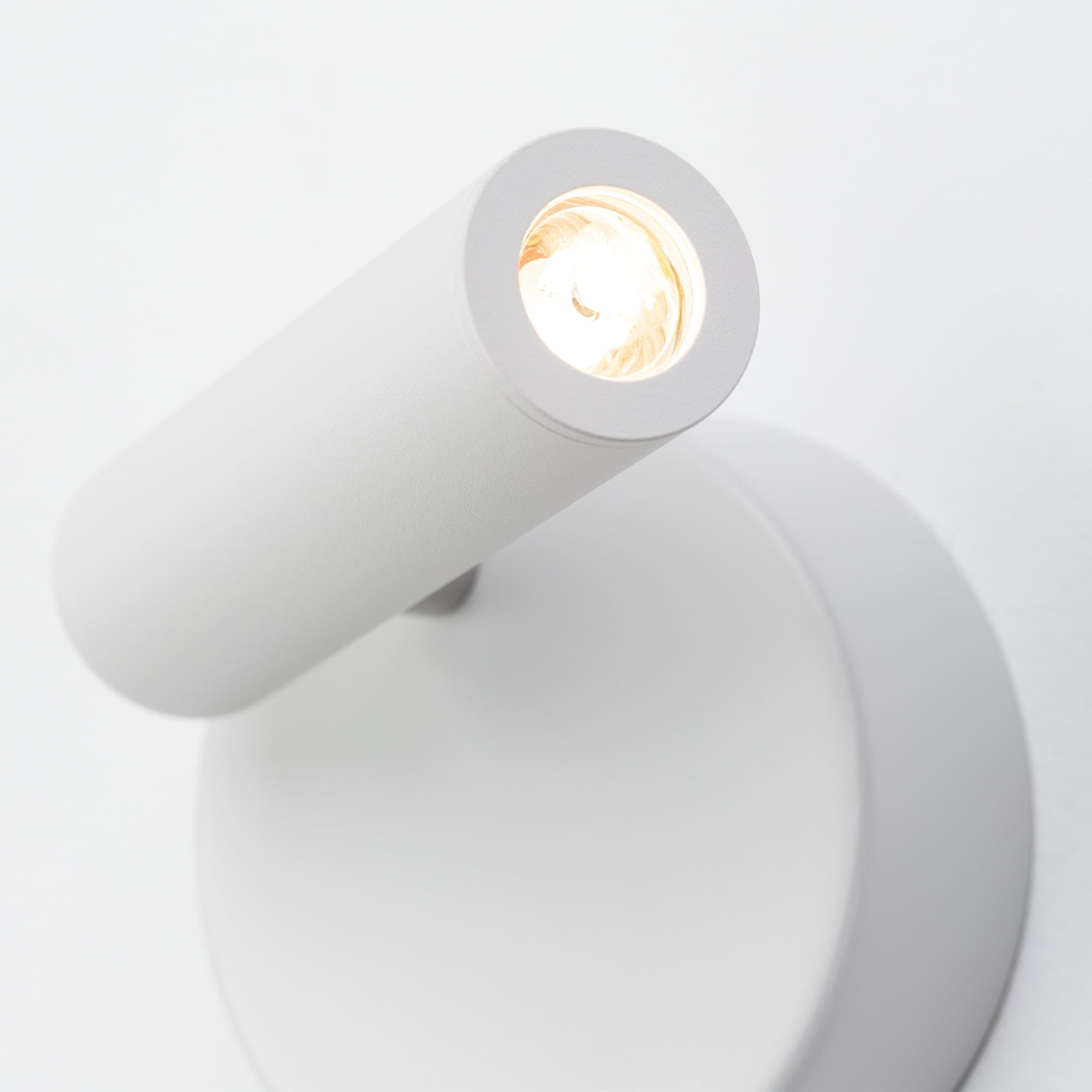 Arlight Светильник SP-BED-NB-R90-3W Warm3000 (WH, 20 deg, 230V) (IP20 Металл, 3 года) 034060 — миниатюра 4