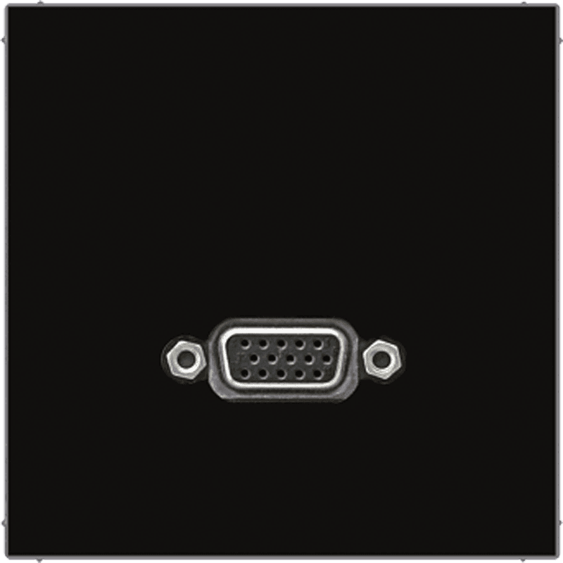 JUNG VGA (D-SUB), чёрный MALS1102SW