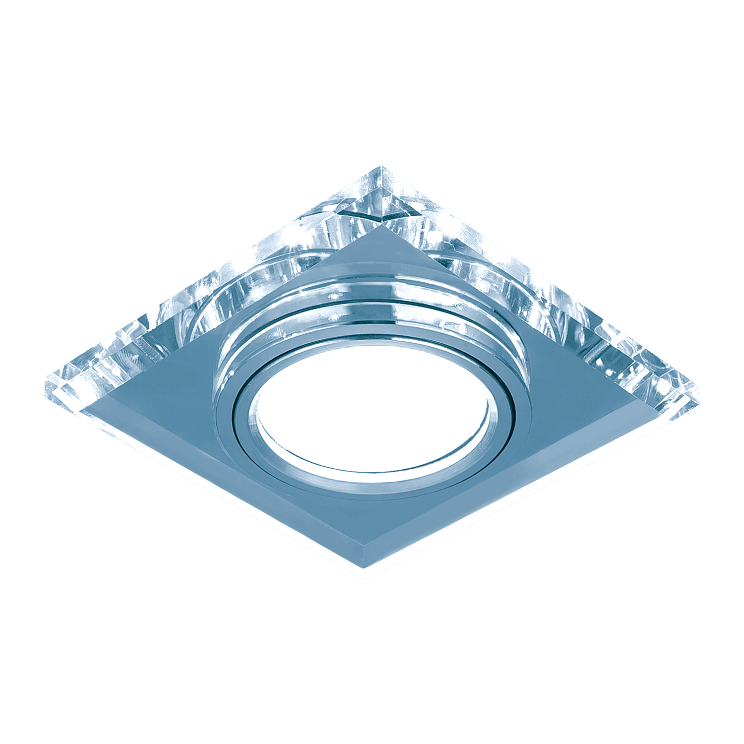 Gauss Светильник Backlight BL062 Квадрат. Кристалл/Хром, Gu5.3, LED 4100K — миниатюра 6