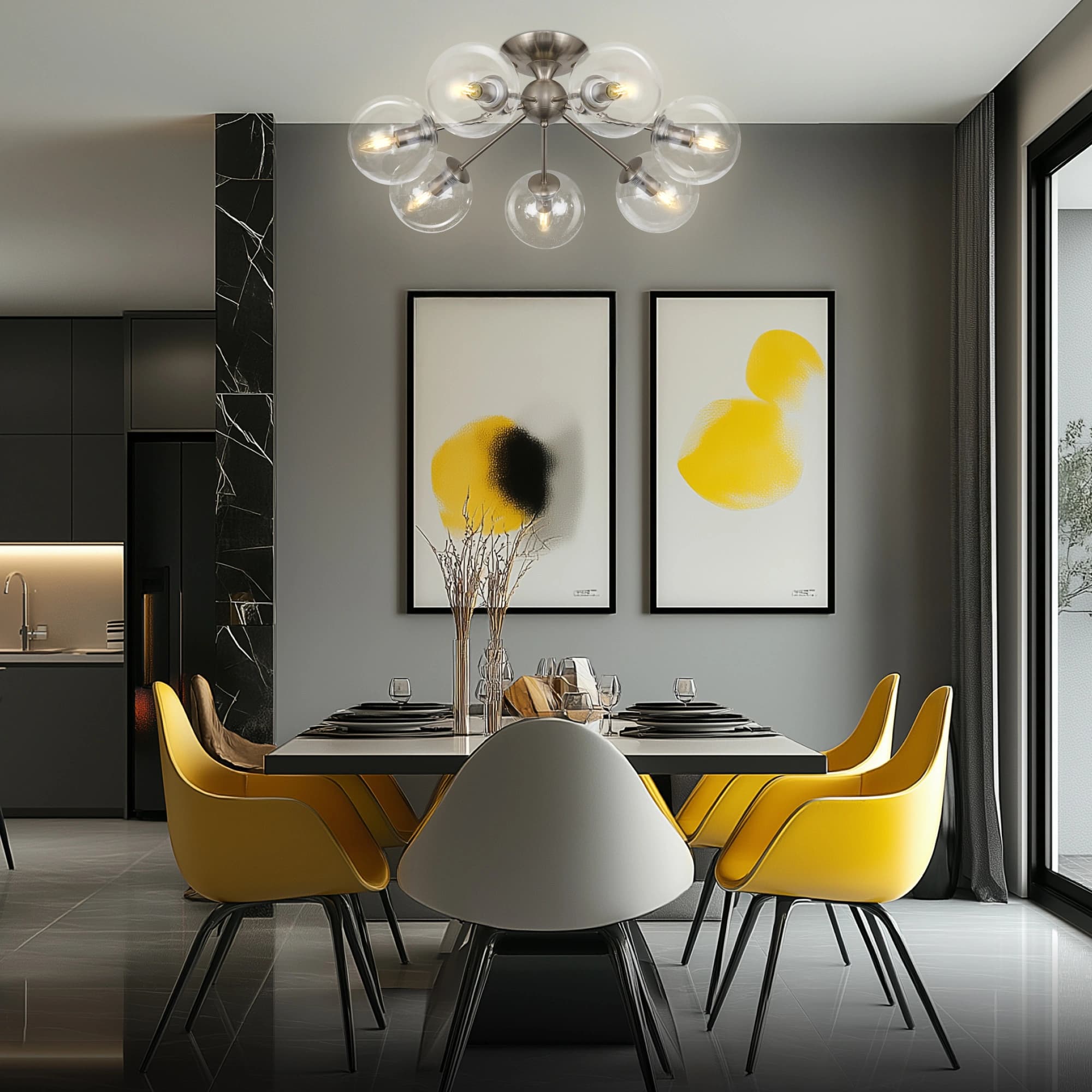 Citilux CL102171 Томми Хром Мат. Люстра — миниатюра 6