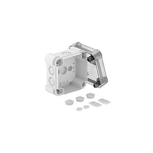 OBO BETTERMANN  Распределительная коробка X04, IP 67, 114х114х78 мм, с прозрачной крышкой 2005058 — миниатюра 2