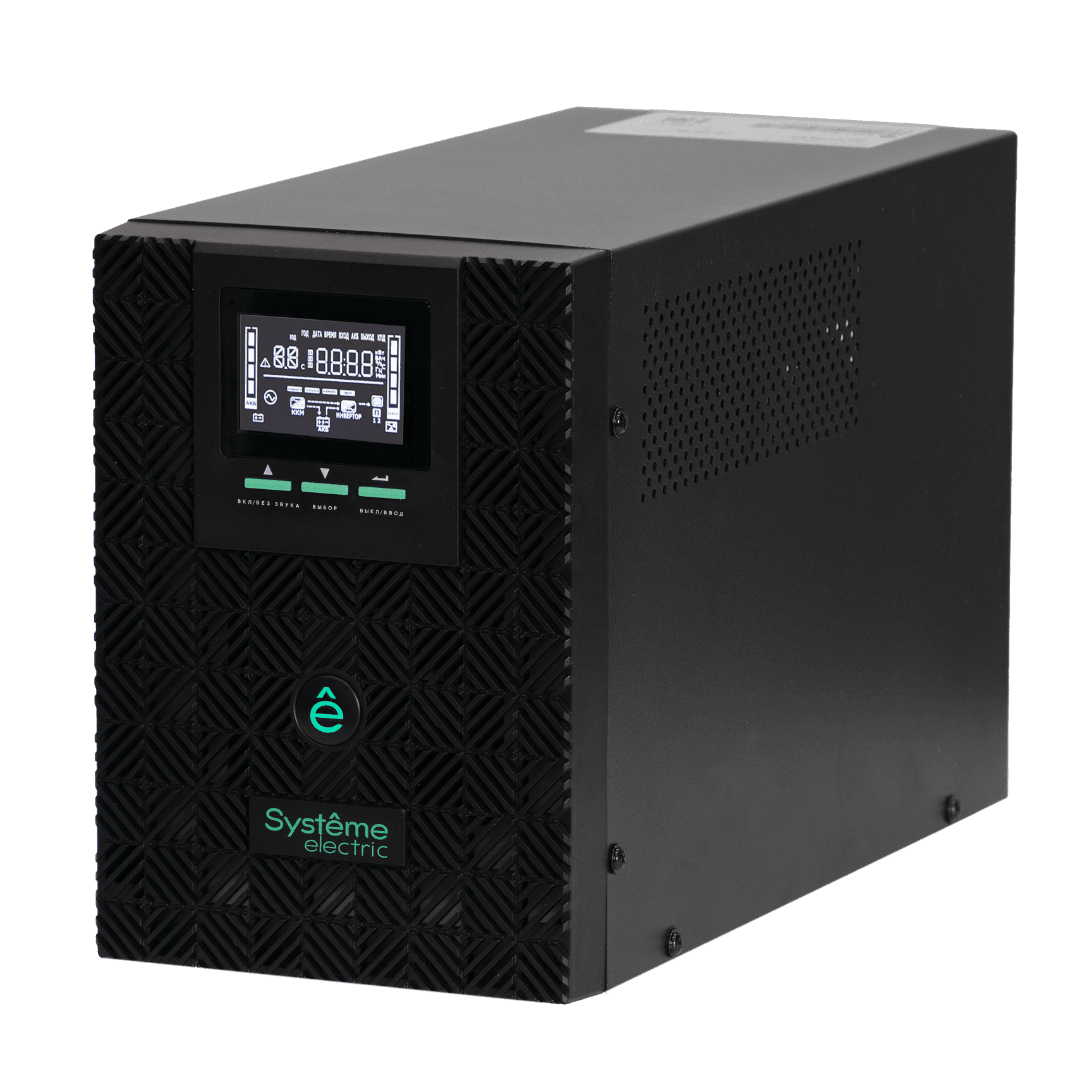 ИБП Smart-Save SMT-Tower Systeme Electric 1500 ВА, 230 В, 1:1, Внутренние АКБ 24В, 6xC13 — миниатюра 2