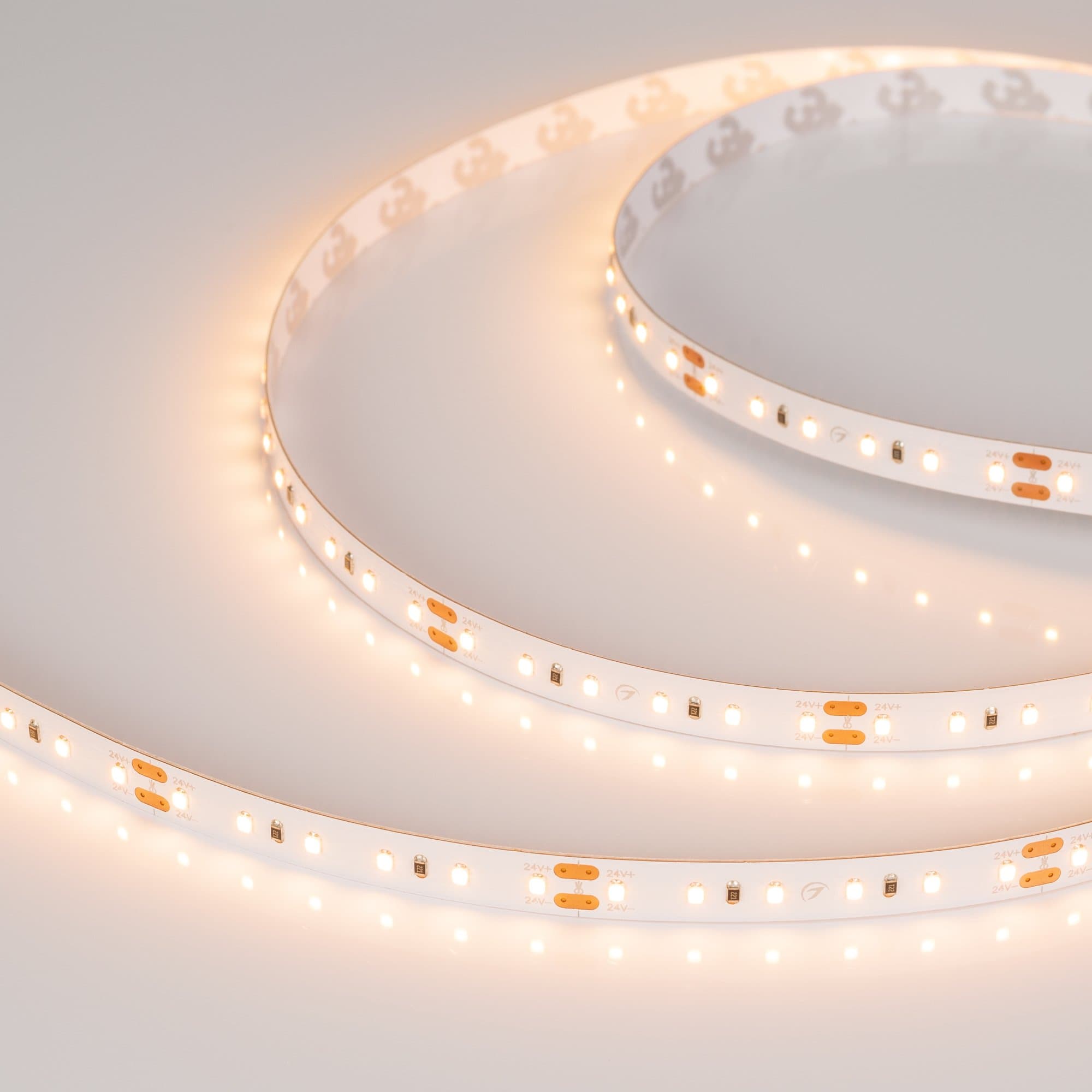 Arlight Светодиодная лента MICROLED-M120-8mm 24V Warm2700 (6.5 W/m, IP20, 2216, 5m) (Открытый) 024439(2) — миниатюра 2
