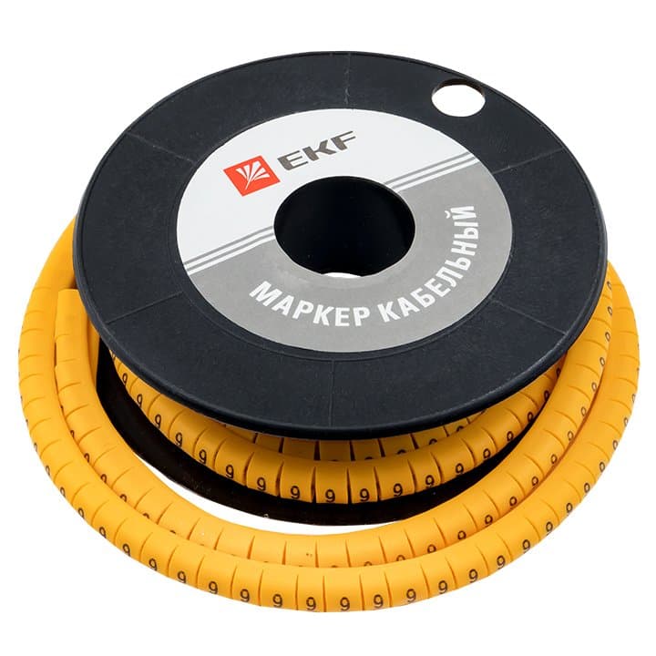EKF PROxima Маркер кабельный 1,5 мм2 "9" (1000 шт.) (ЕС-0) — миниатюра 4