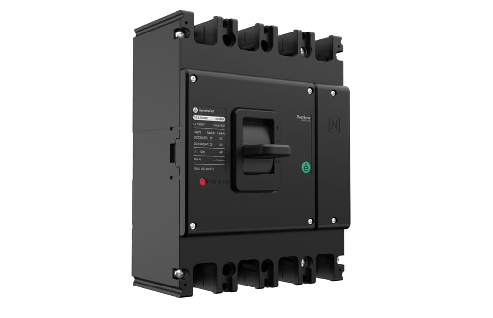Systeme Electric Автоматический выключатель SYSTEMEPACT CCB DC630 3P50КА/3P20КА 4P TMD500