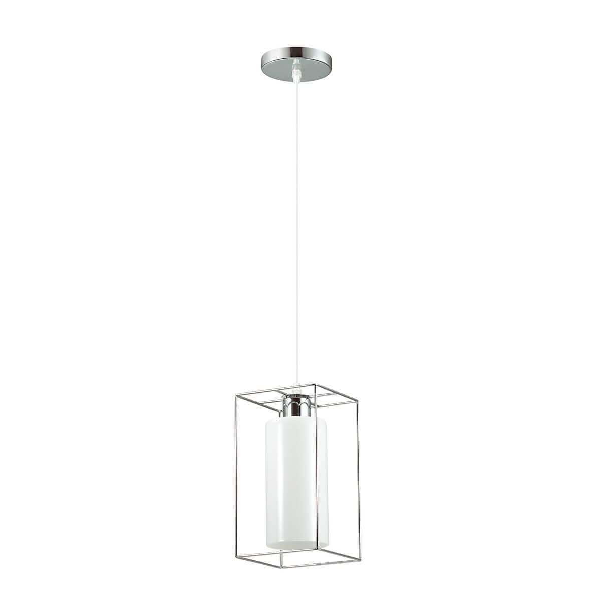 Lumion 3731/1 LN19 261 хром/белый Подвес E27 60W 220V ELLIOT — миниатюра 2