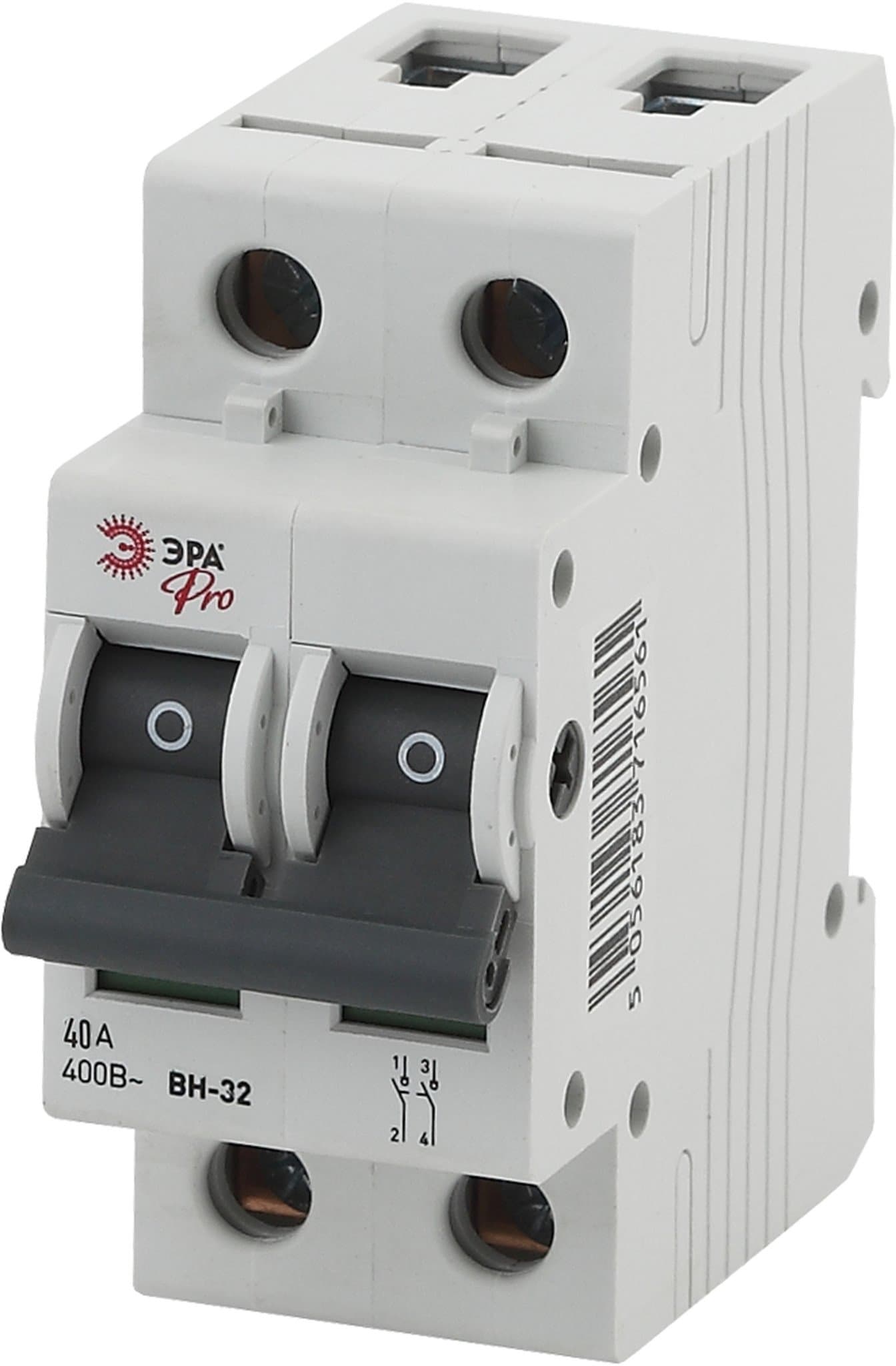 ЭРА NO-902-91 Pro Выключатель нагрузки ВН-32 2P 40A
