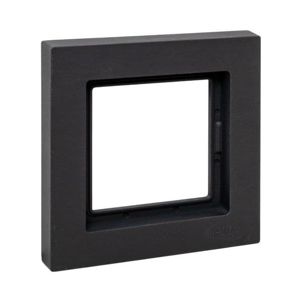EKF 1 - местная рамка, IP44, чёрная, пластик Эпика