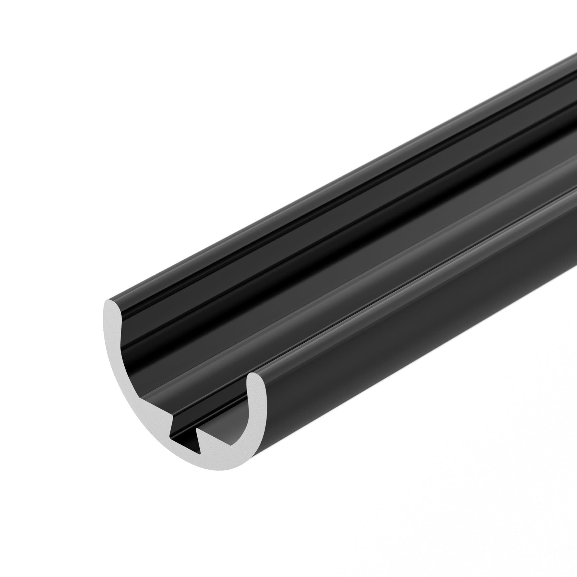 Arlight Профиль ROUND-D10.5-2000 ANOD BLACK (Алюминий) 033036 — миниатюра 2