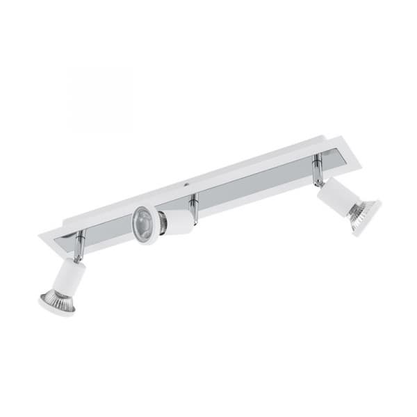 Eglo Спот LED SARRIA, 3x5W (GU10), L460, B70, сталь, белый, хром 94961 — миниатюра 1