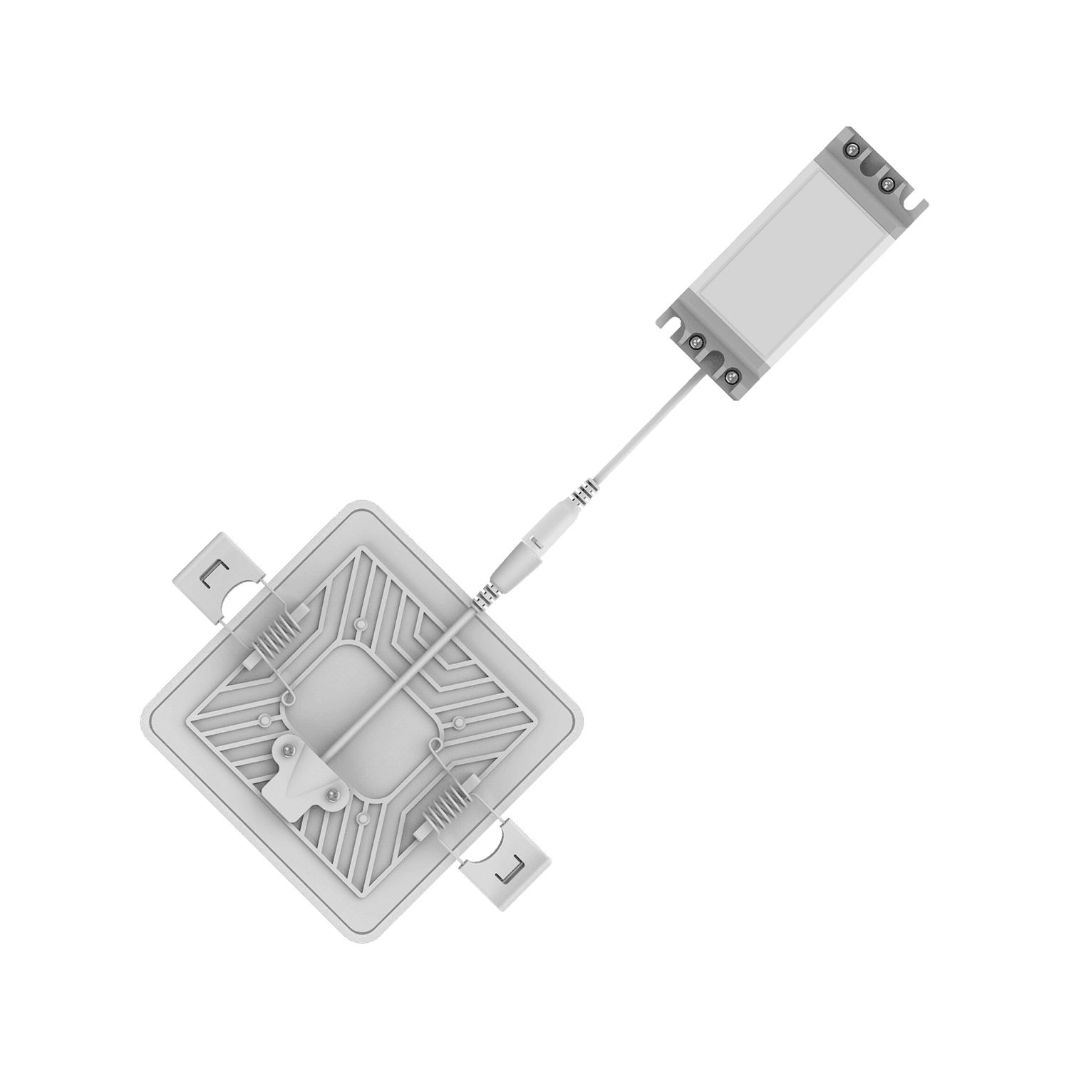 Gauss Встраиваемый светильник Frameless квадрат 9W, 4000K, 968511209 — миниатюра 15