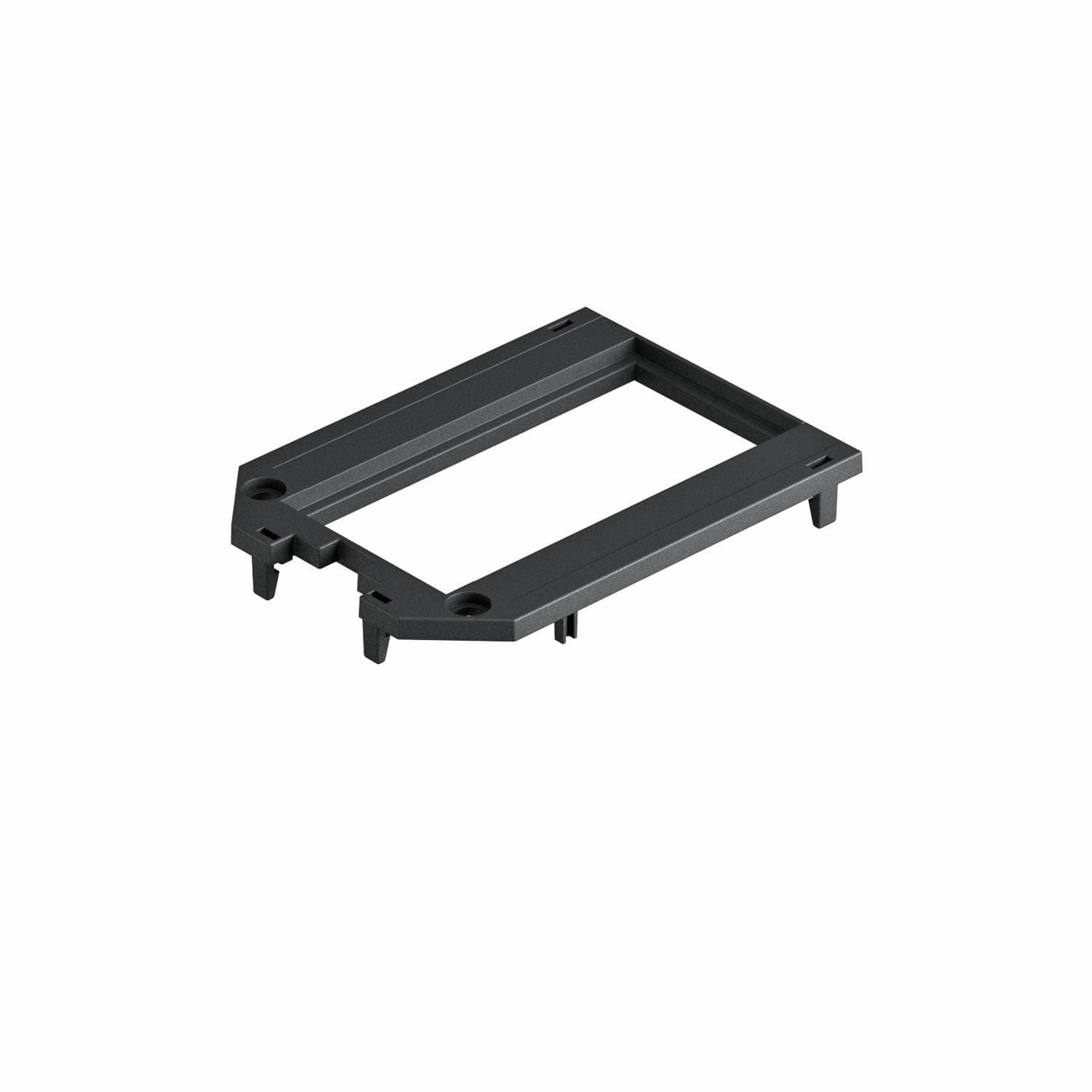OBO Bettermann Накладка монтажной коробки UT3/4 для 2xModul45 104x76 мм (полиамид, черный) 7408773