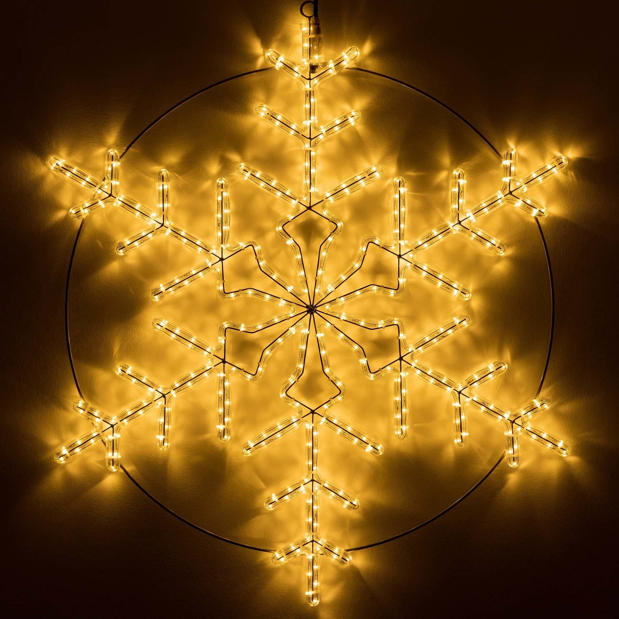 Arlight Фигура ARD-SNOWFLAKE-M3-920x920-432LED Warm (230V, 30W) (Ardecoled, IP65) 034251 — миниатюра 1
