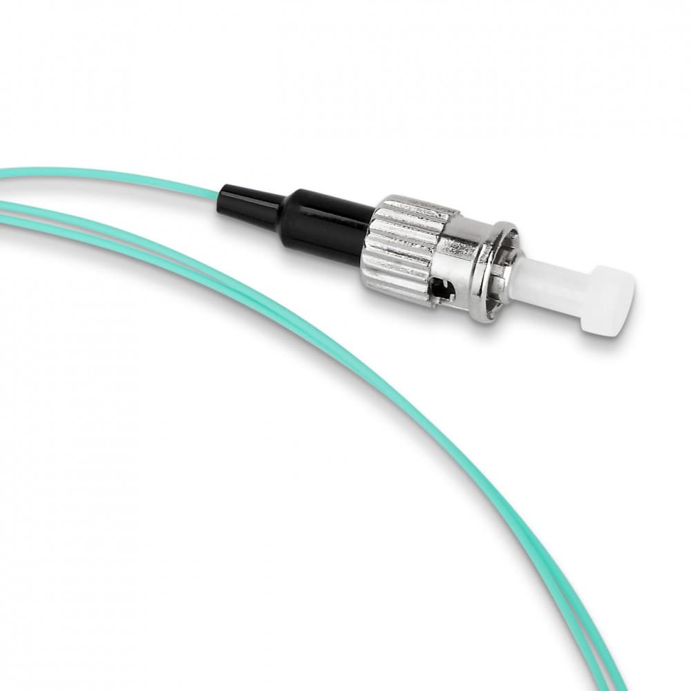 Hyperline FPT-B9-503-ST/PR-1M-LSZH-AQ Пигтейл волоконно-оптический MM 50/125 (OM3), ST, 1 м, LSZH 37989