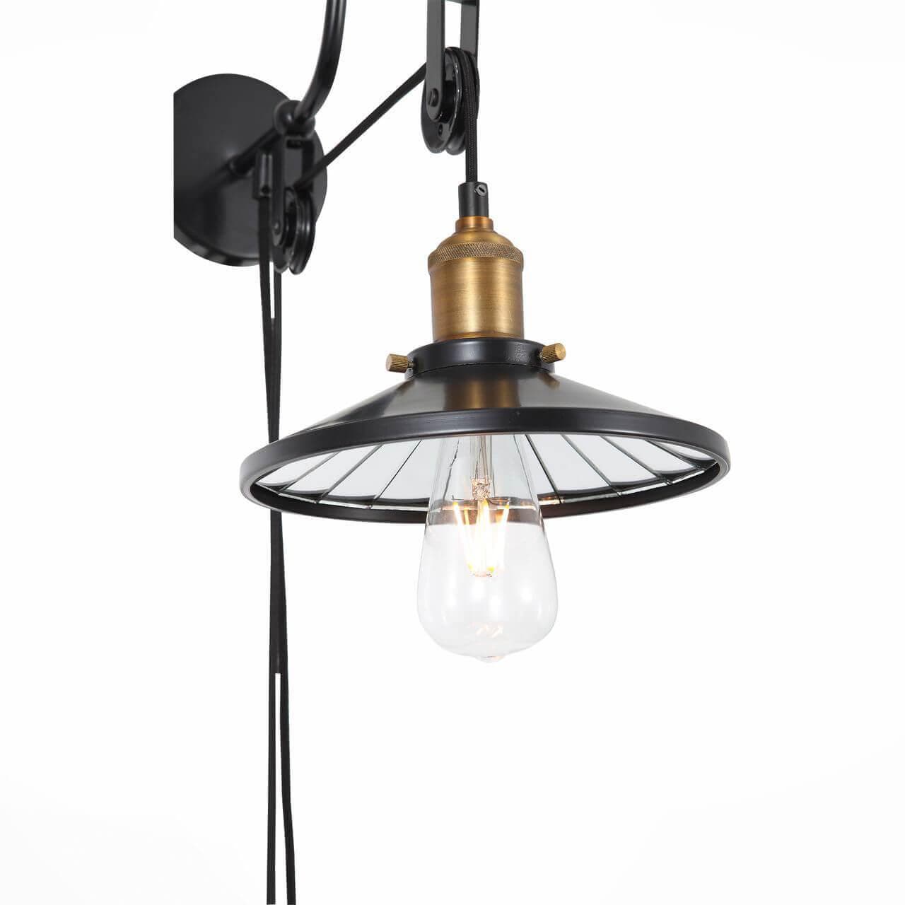 ST LUCE SL270.401.01 Бра  Темно-коричневый/Темно-коричневый, Бронза E27 LED 1*4W — миниатюра 3