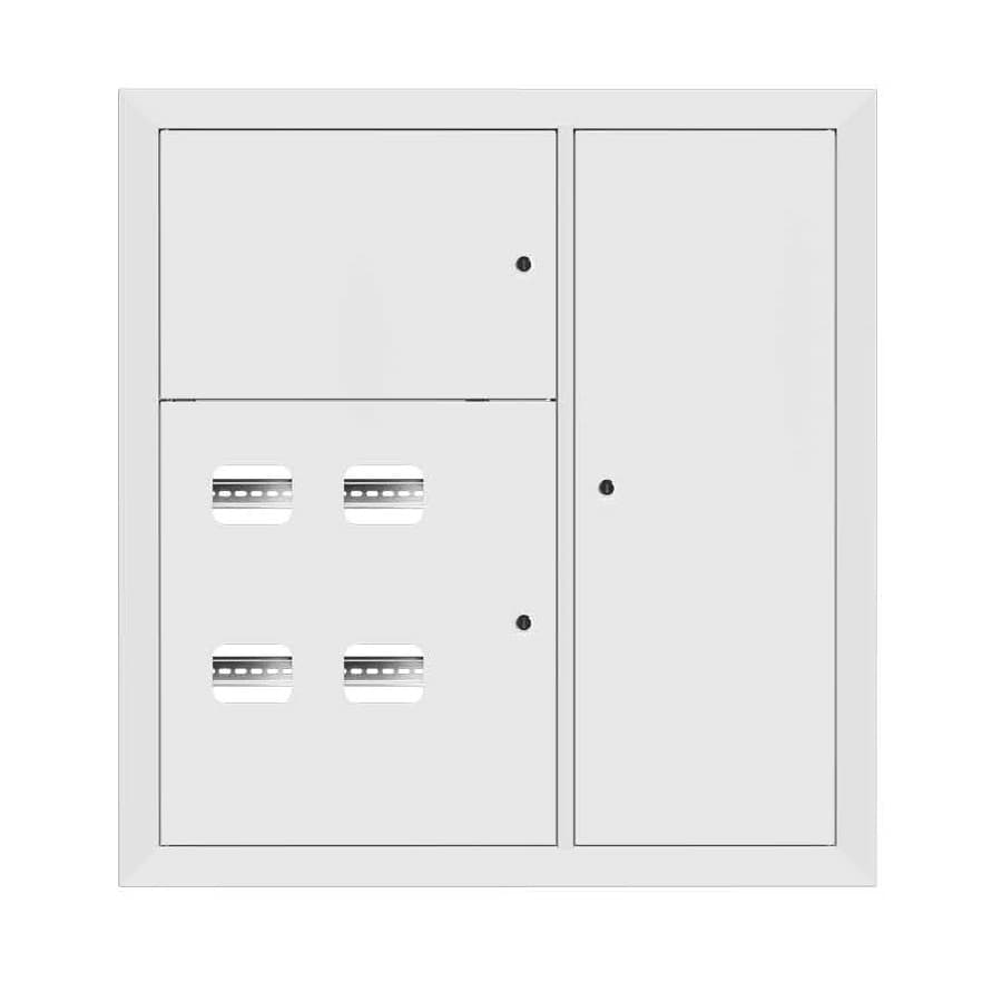 EKF Щит этажный 4 кв. RAL9003 (1000х950х150) Basic