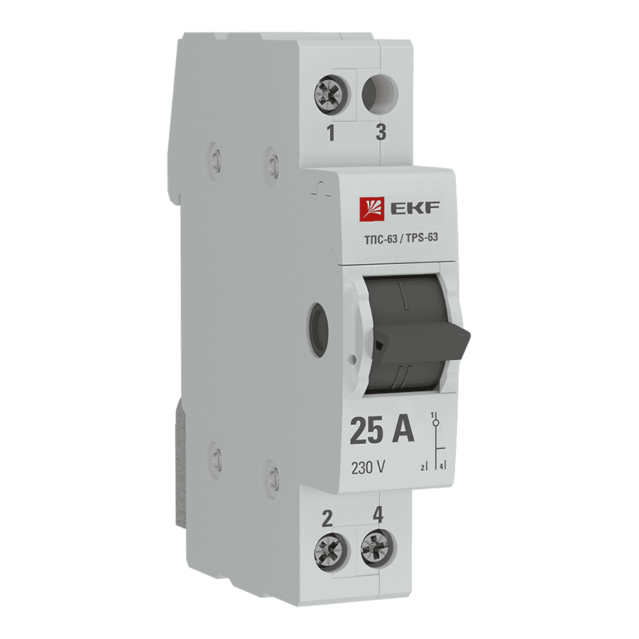 EKF PROxima Трехпозиционный переключатель ТПС-63 1P 25А