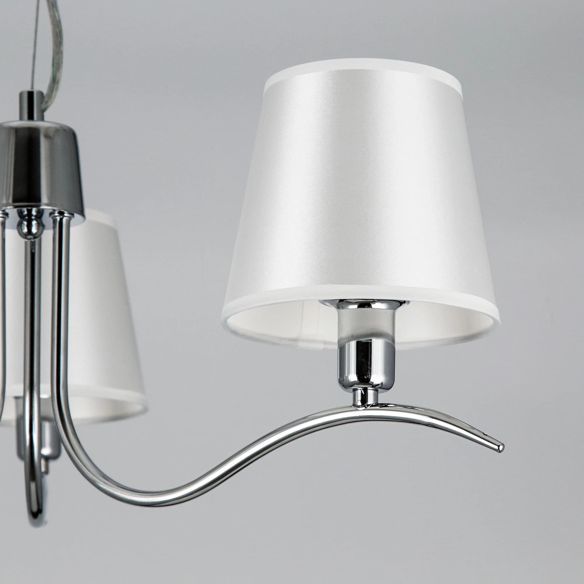 Citilux CL439131 Эмма Хром+Белый Светильник Люстра — миниатюра 8
