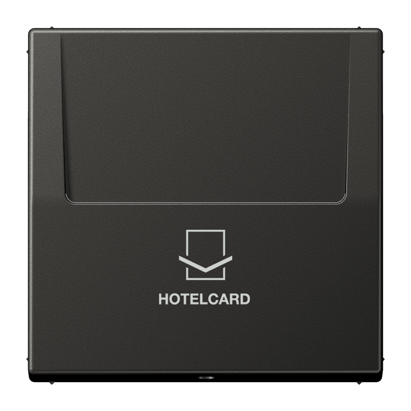 JUNG Накладка карточного выключателя "HOTELCARD" антрацит AL2990CARDAN