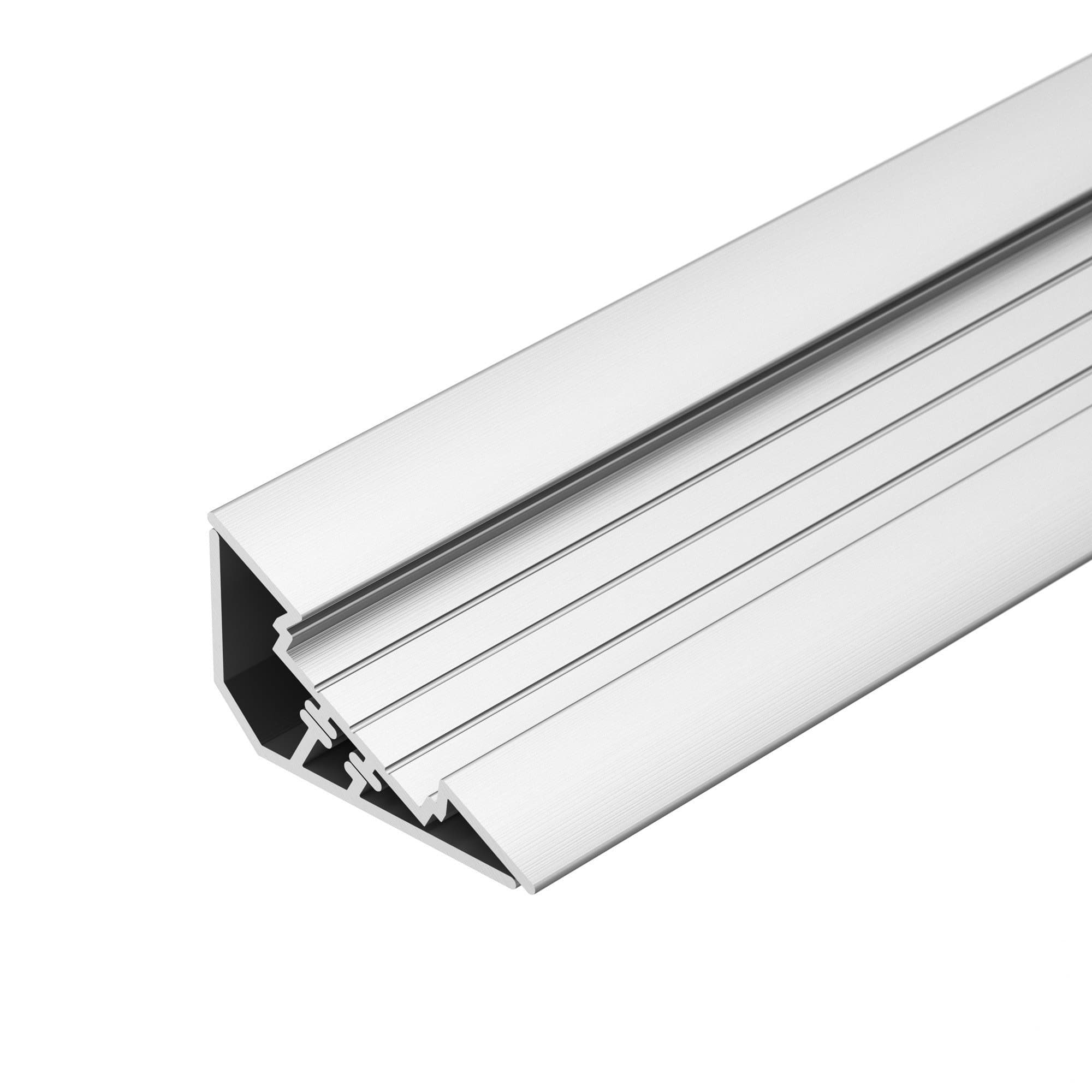 Arlight Профиль KLUS-LOCK-FM-BASE-2000 ANOD (Алюминий) 020909 — миниатюра 4