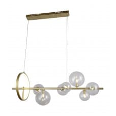 Kink Light 07608-7,33 Люстра Иона золото w90*28 h200 G9 7*5W+ Led 17W (Led) (лампами не комплектуется)