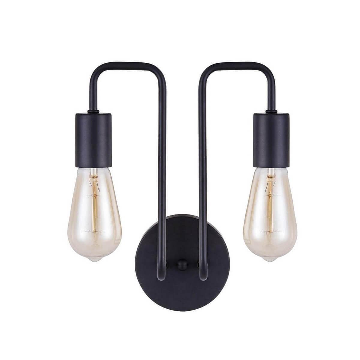 Maytoni Loft Gilbert Черный Бра 2xE27 60W T532WL-02B