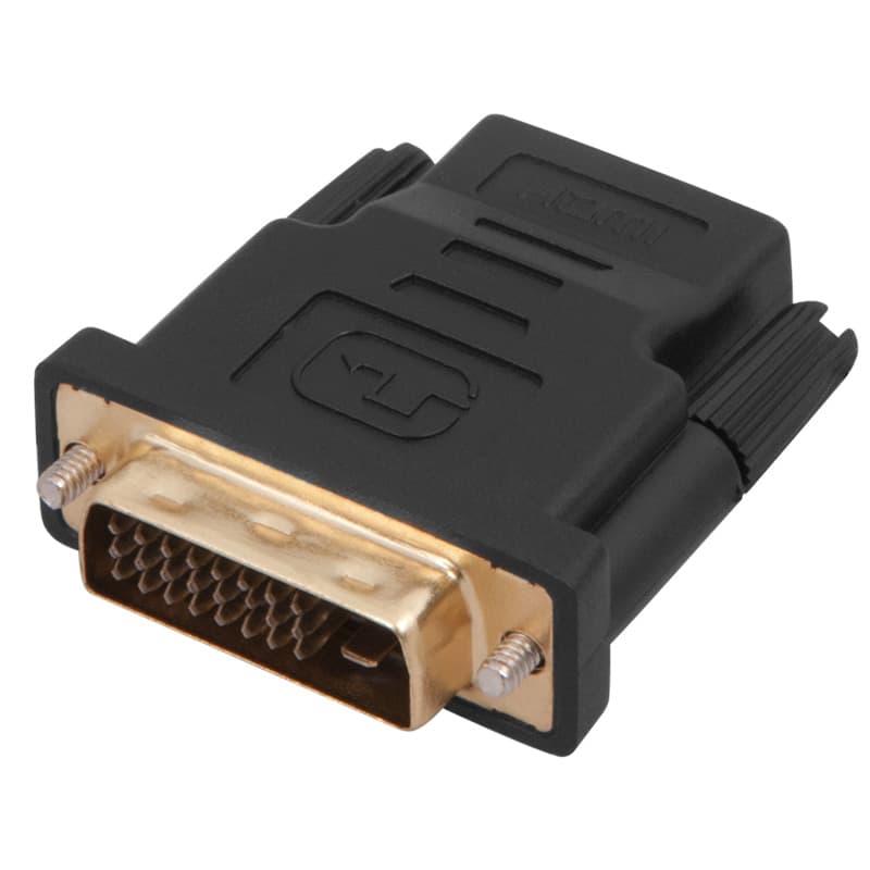 ПереходНИК шт.DVI - гн.HDMI GOLD Rexant 17-6811 — миниатюра 1