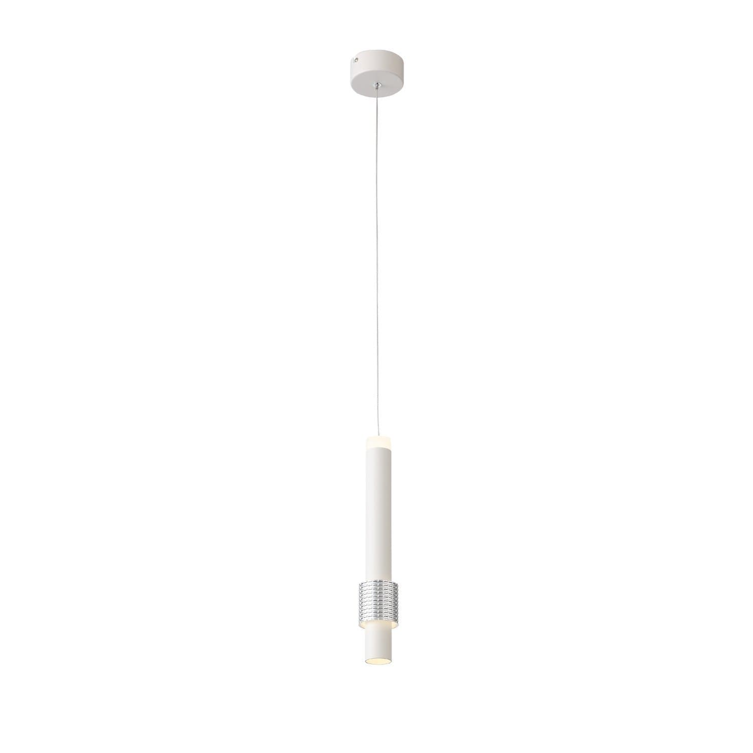 ST Luce SL1591.503.01 Светильник подвесной Белый, Алюминиевый/Белый LED 1*6W — миниатюра 1