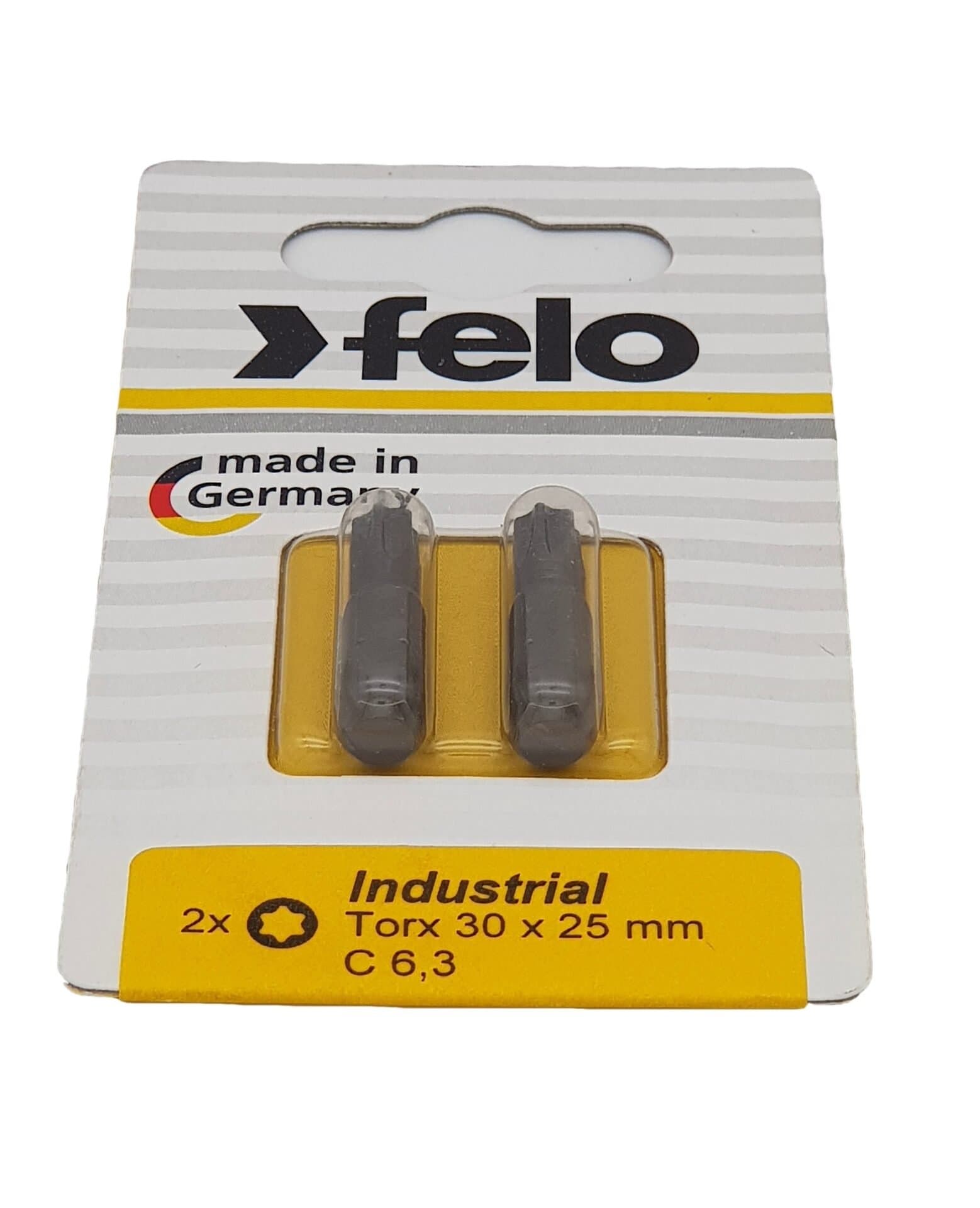 Felo Бита Torx 30X25, серия Industrial, 2 шт в блистере 02630036 — миниатюра 2