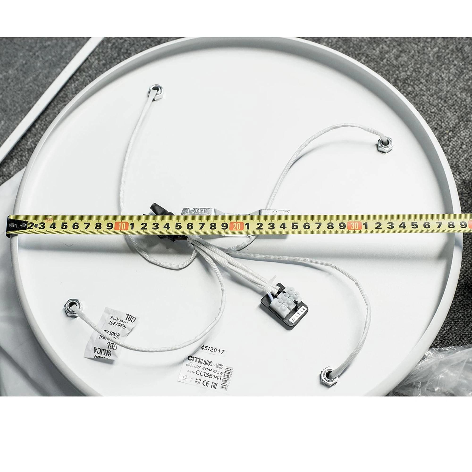Citilux CL158141 Самба Бел+Хром Светильник Люстра — миниатюра 9