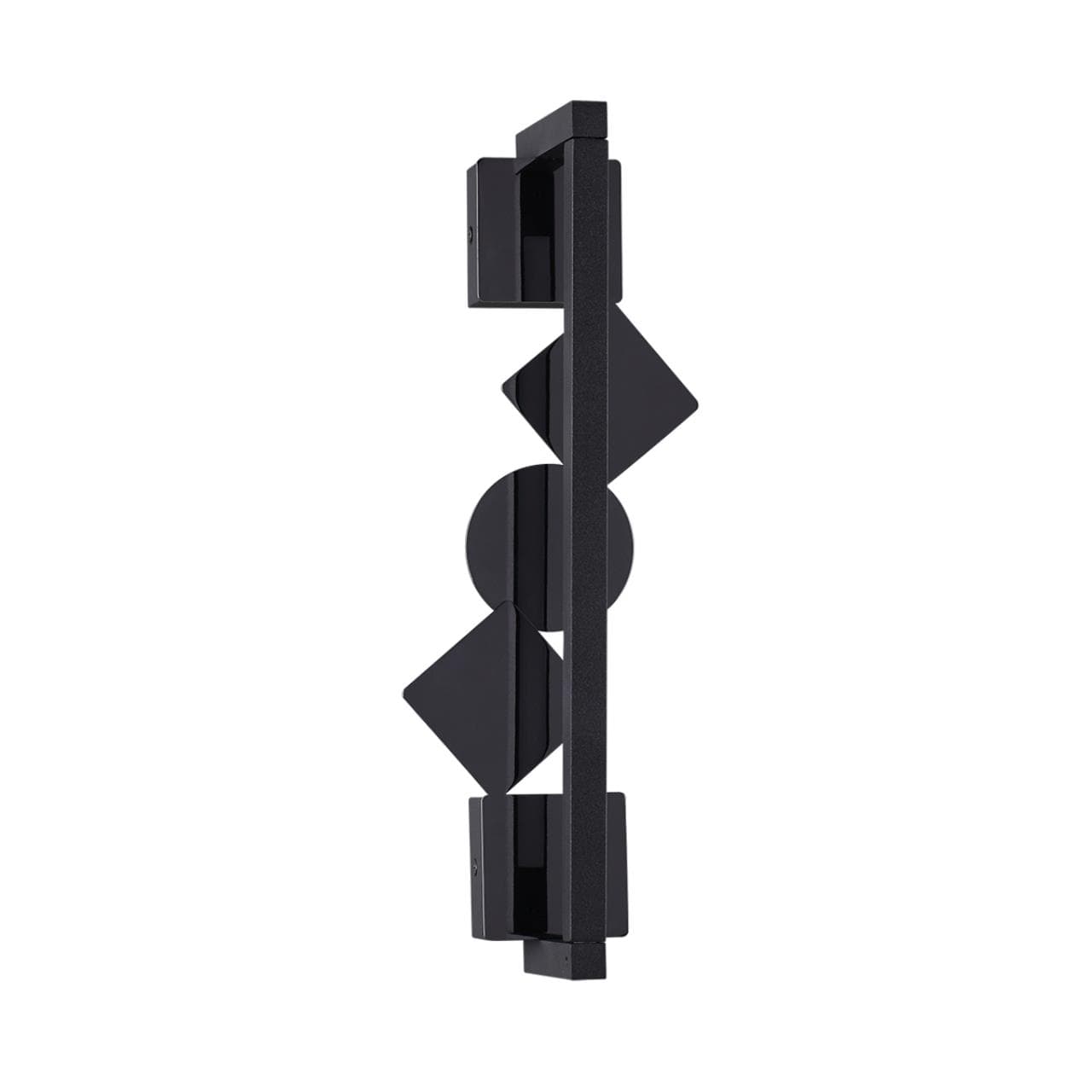 Odeon Light 6690/7WL HIGHTECH ODL_EX24 017 Настенный светильник черный/черн полиров/металл/акрил поворотный на 360° IP20 LED 7W 184Лм 3000K GEOS