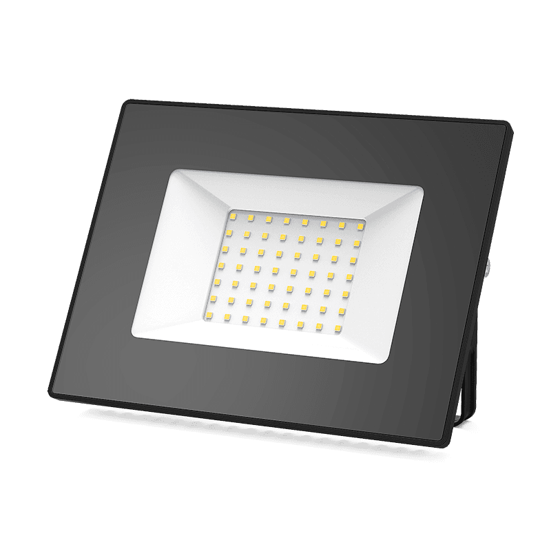 Gauss Прожектор Elementary 50W 4450lm 3000К 200-240V IP65 черный LED 613527150 — миниатюра 1