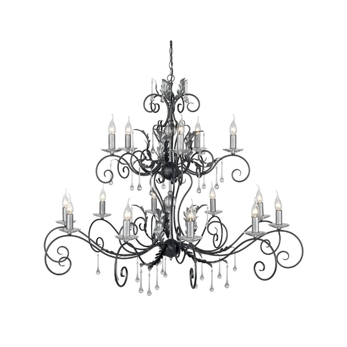 Natural Concept AMARILLI Люстра AML15-BLK-SILVER