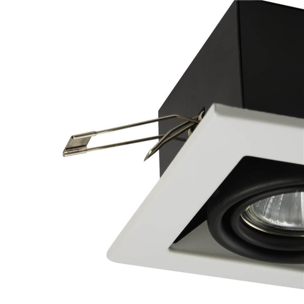 Maytoni DownLight Metal Белый Встроенный светильник 1xGU10 50W DL008-2-01-W — миниатюра 10