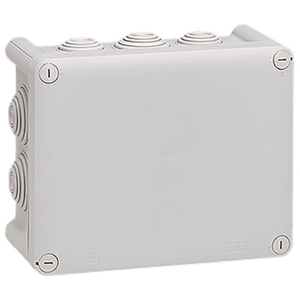 Legrand Plexo Серый Коробка распределительная, 10 выводов,IP55 155х110х74 092042