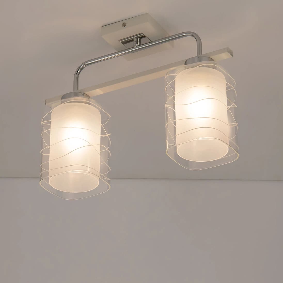 Citilux CL159120 Румба Белый+Хром Светильник Люстра — миниатюра 4