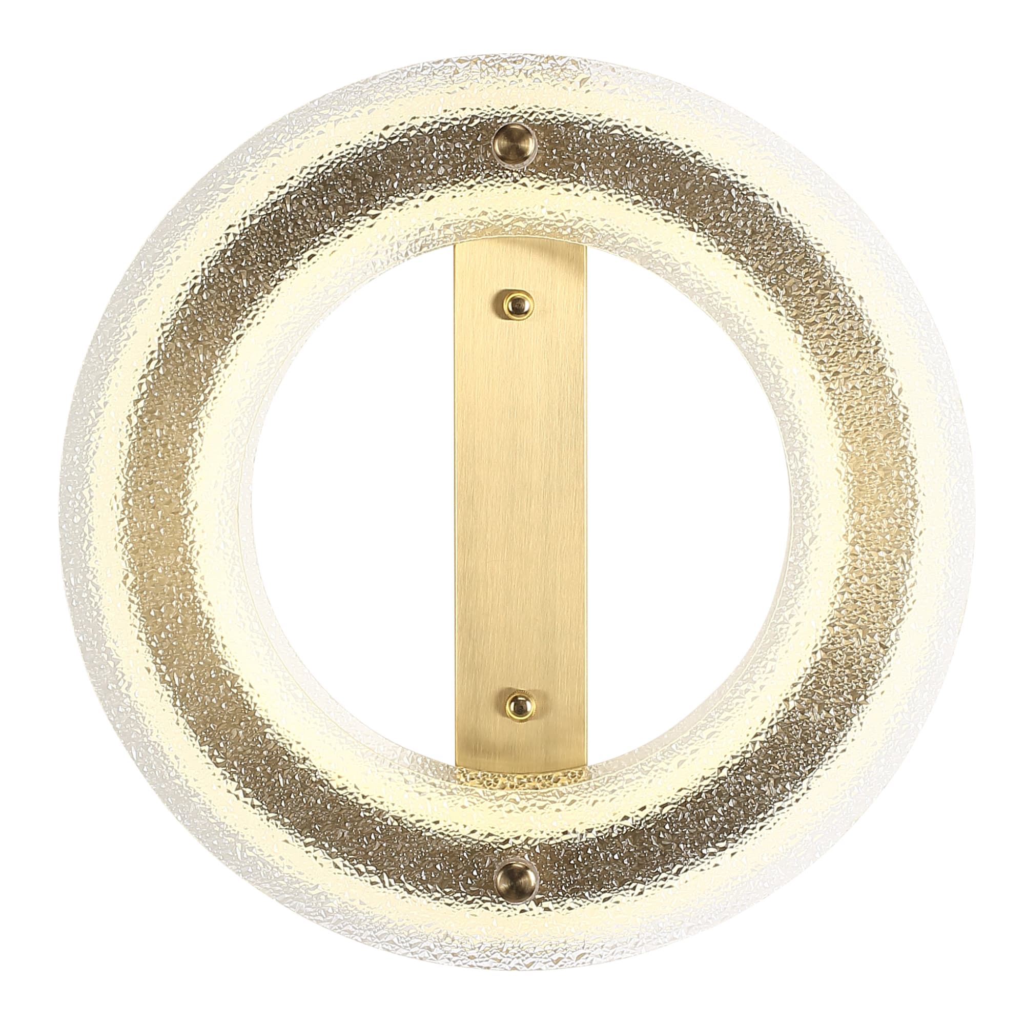ST LUCE SL6245.202.01 Светильник потолочный золотистый/Прозрачный LED 1*30W 4000K