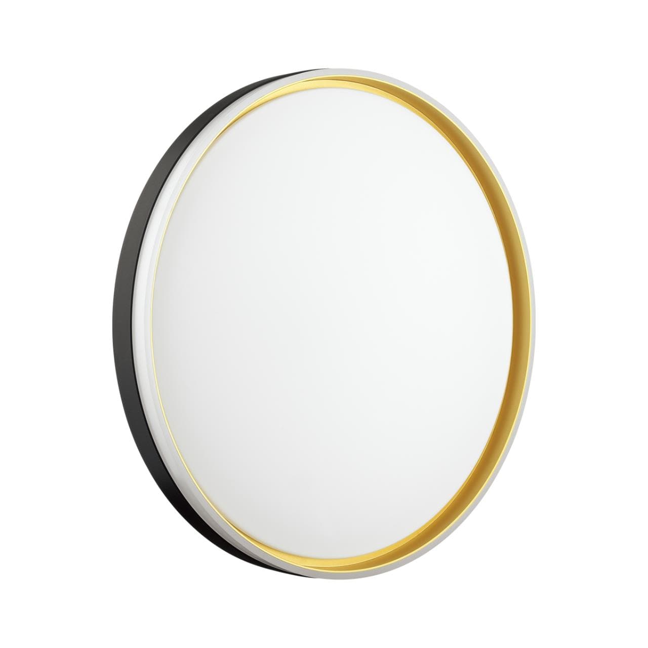 Sonex 7619/EL PALE SN 042 Светильник пластик/белый/черный/золотистый LED 72Вт с ДУ 3000-6000К D490 IP43 пульт ДУ SAVI